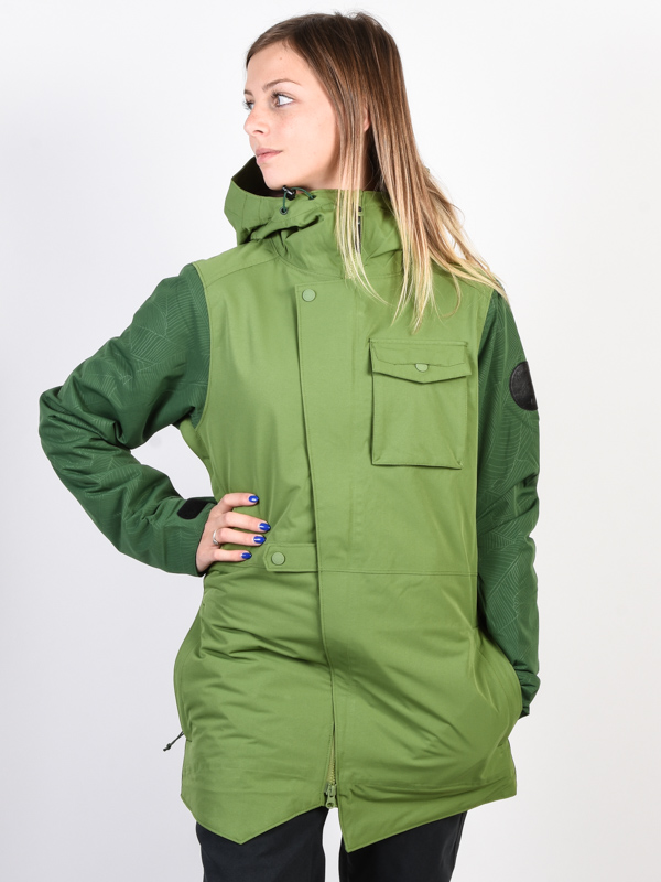 ARMADA HELENA INSULATED SAGE dámská zimní bunda - XS zelená