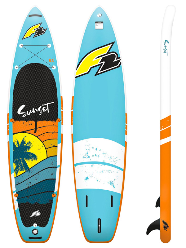 F2 SUNSET TURQUISE paddleboard 