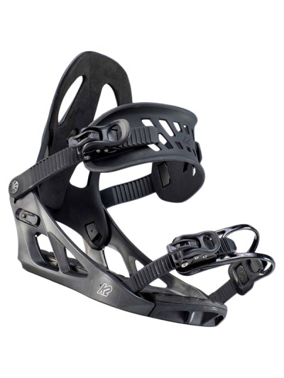 K2 MACH black men's snowboard bindings / Swis-Shop.com