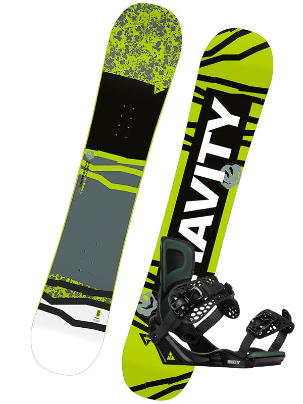 Gravity MADBALL I pánský snowboard s vázáním černá
